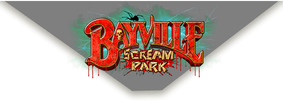Bayville Scream Park official logo.